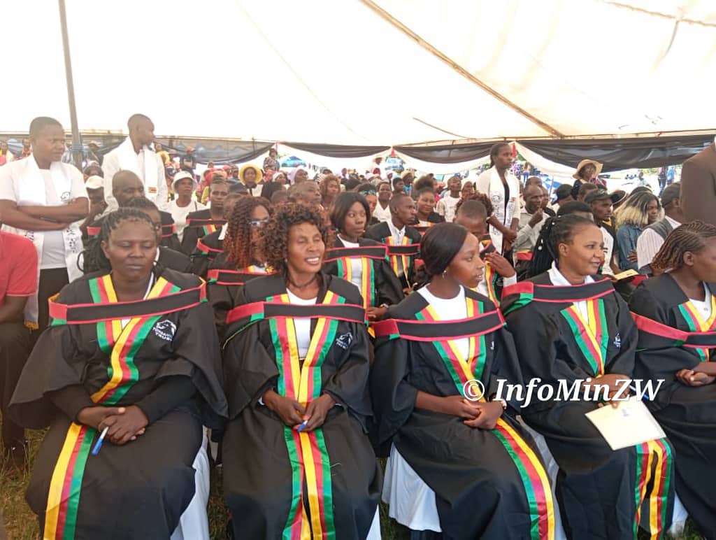 Graduation ceremony in Mafakose
