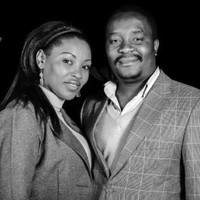 Portrait of Cde Tongai Mafidi Mnangagwa and Gwendolyn Mnangagwa